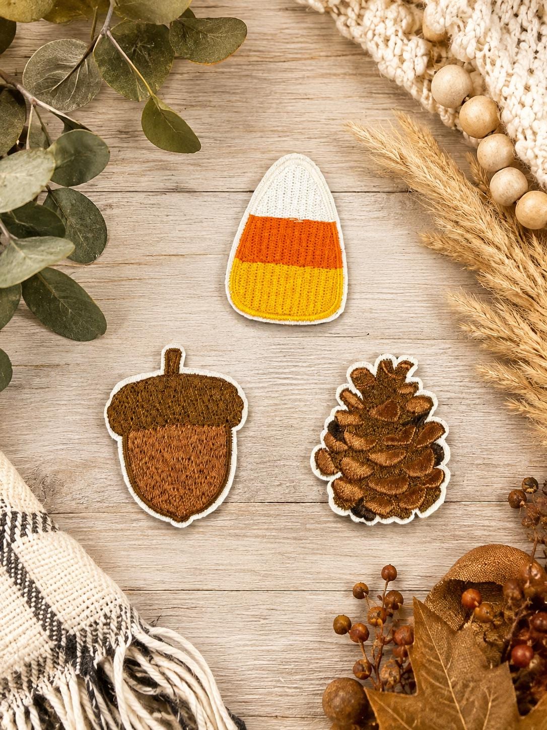 Fall Embroidered Patch