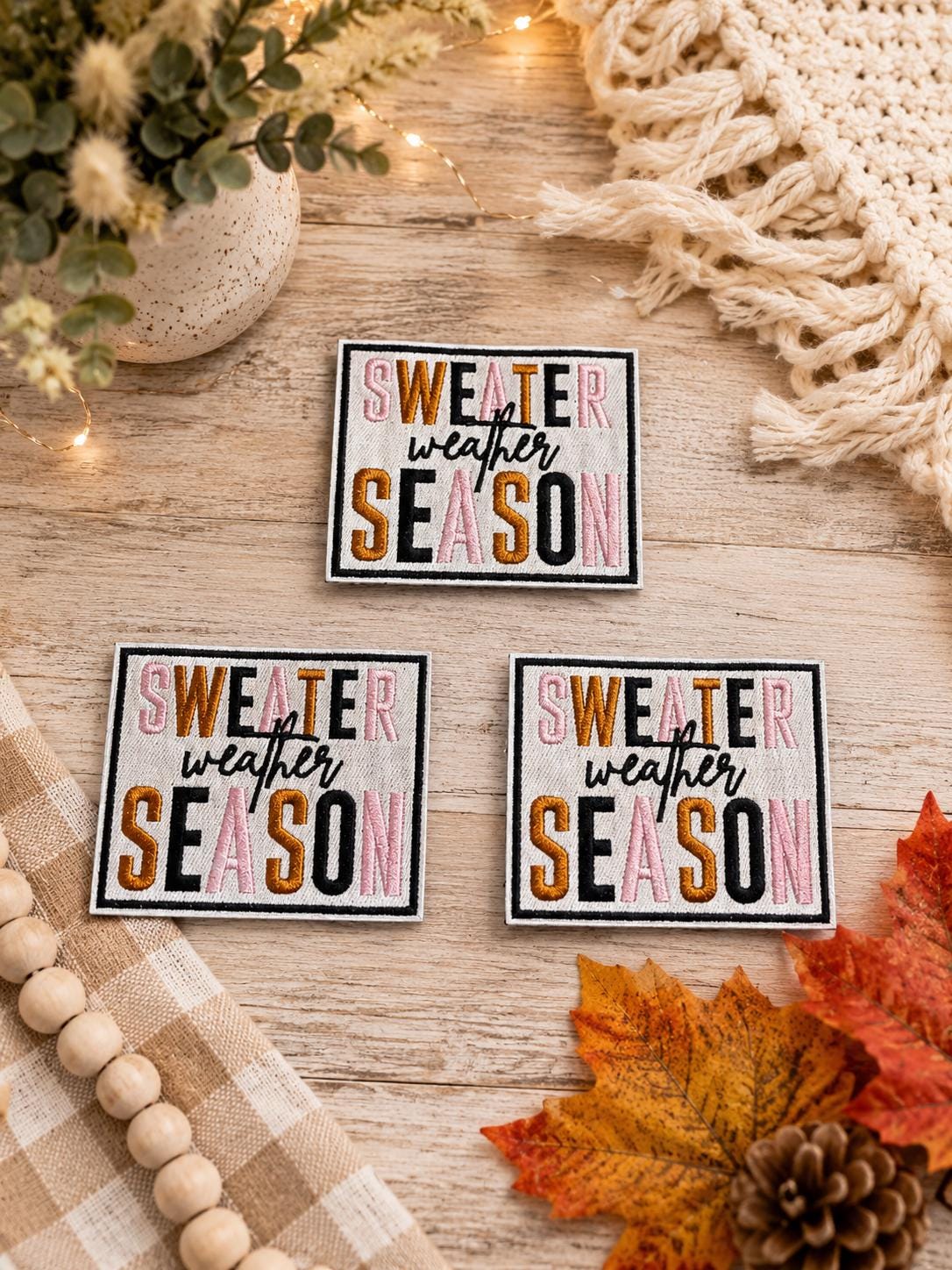 Sweater Weather Season Patch