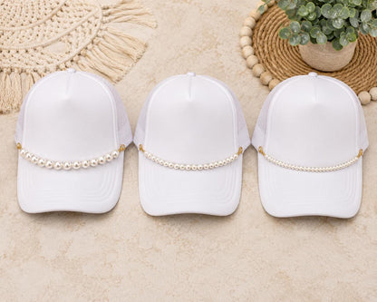 Pearl Hat Chain