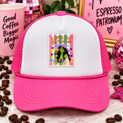 Espresso Patronum Witch Coffee Patch