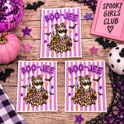 Boo-Jee Ghost Halloween Patch
