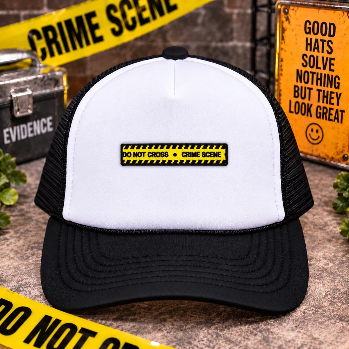 Crime Scene Do Not Cross Patch