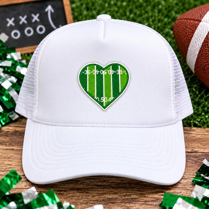Football Field Heart Patch