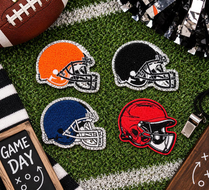 Football Helmet Chenille Patch