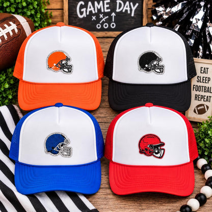 Football Helmet Chenille Patch