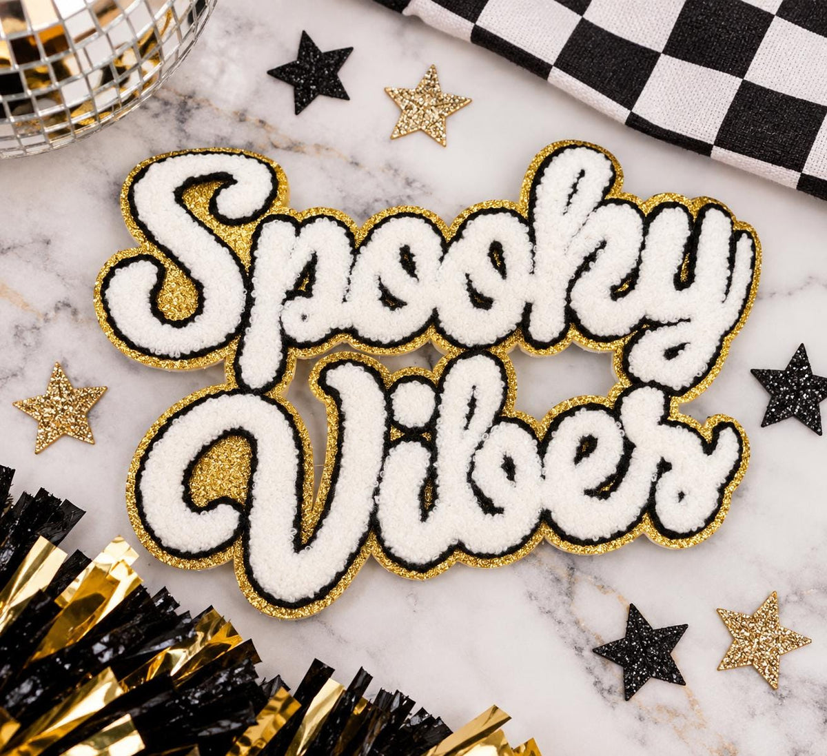Spooky Vibes Chenille Patch