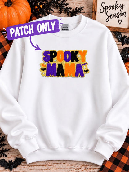 Spooky Mama Halloween Chenille Patch