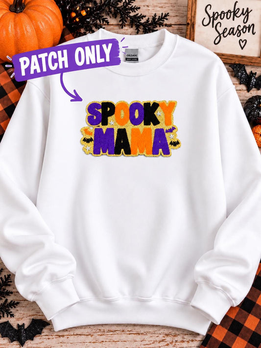 Spooky Mama Halloween Chenille Patch